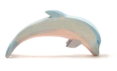 Delfin Kopf tief  2293 Holzfigur Delphin Ostheimer NEU