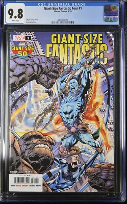 Giant-Size Fantastic Four 1 CGC 9.8 1st Appearance of Natlus Cover A Marvel 2024