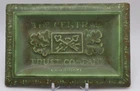 Antique Rookwood Tray 'The Central Trust Company Cincinnati' Marked 1919 Green