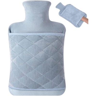 Superweiche 2L Wärmflasche für Erwachsene & Kinder - Perfektes Wintergeschenk