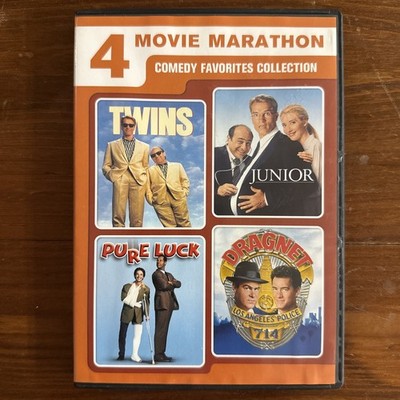 4-Movie Marathon: Comedy Favorites (DVD, 2016, 2-Disc Set) Excellent!