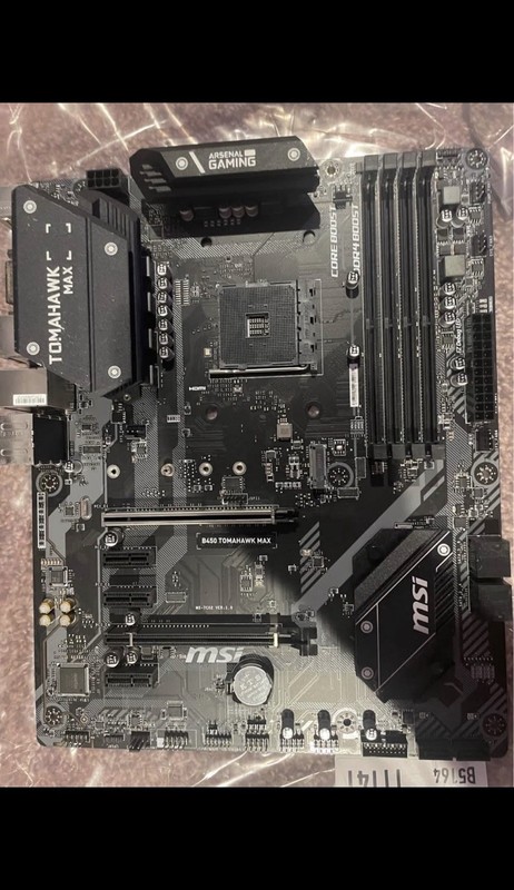MSI B450 TOMAHAWK MAX Gaming ATX AM4 Motherboard DDR4 4 DIMM
