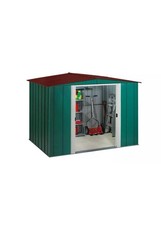 Yardmaster 108GEYZ 10x8ft. Emerald Deluxe Metal Shed