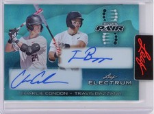 2024 Leaf Electrum Charlie Condon Travis Bazzana Base Pair Dual AUTO SSP #6/20