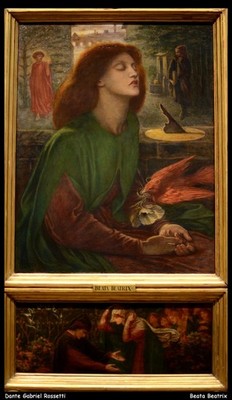 Dante Gabriel Rossetti Beata Beatrix O 1 Vintage Kunstdruck Poster Wanddeko Cla