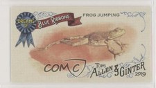 2019 Topps Allen & Ginter Dreams of Blue Ribbons Minis Frog Jumping Contest 9r7