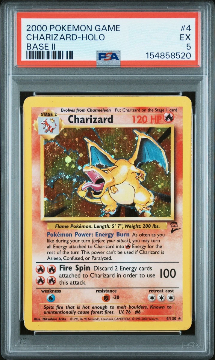 Pokémon Charizard Base Set 2 Cards for sale