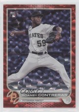2022 Topps Series 2 Red Foilboard 62/199 Roansy Contreras #543 4pn