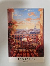 68. Souvenir Postkarten 10X15cm Paris Frankreich Postcard France Dekoration 