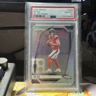 2024 Panini Prizm Bo Nix #309 Silver Prizm Rookie RC Card PSA 10 Gem Mint