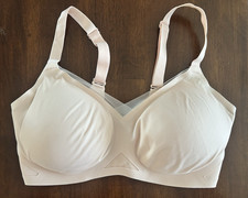 Honeylove Honey Love Crossover Bra Peach/Blush Wireless Supportive 34D/DD E