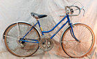 1970 Schwinn Varsity Vintage Road Bike 43cm XX-Small Blue Steel USA MADE Cafe :)