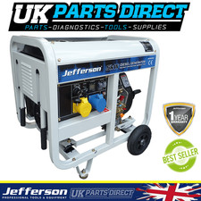 Jefferson 6.3kVA / 5.0kW Diesel Generator with Electric Start