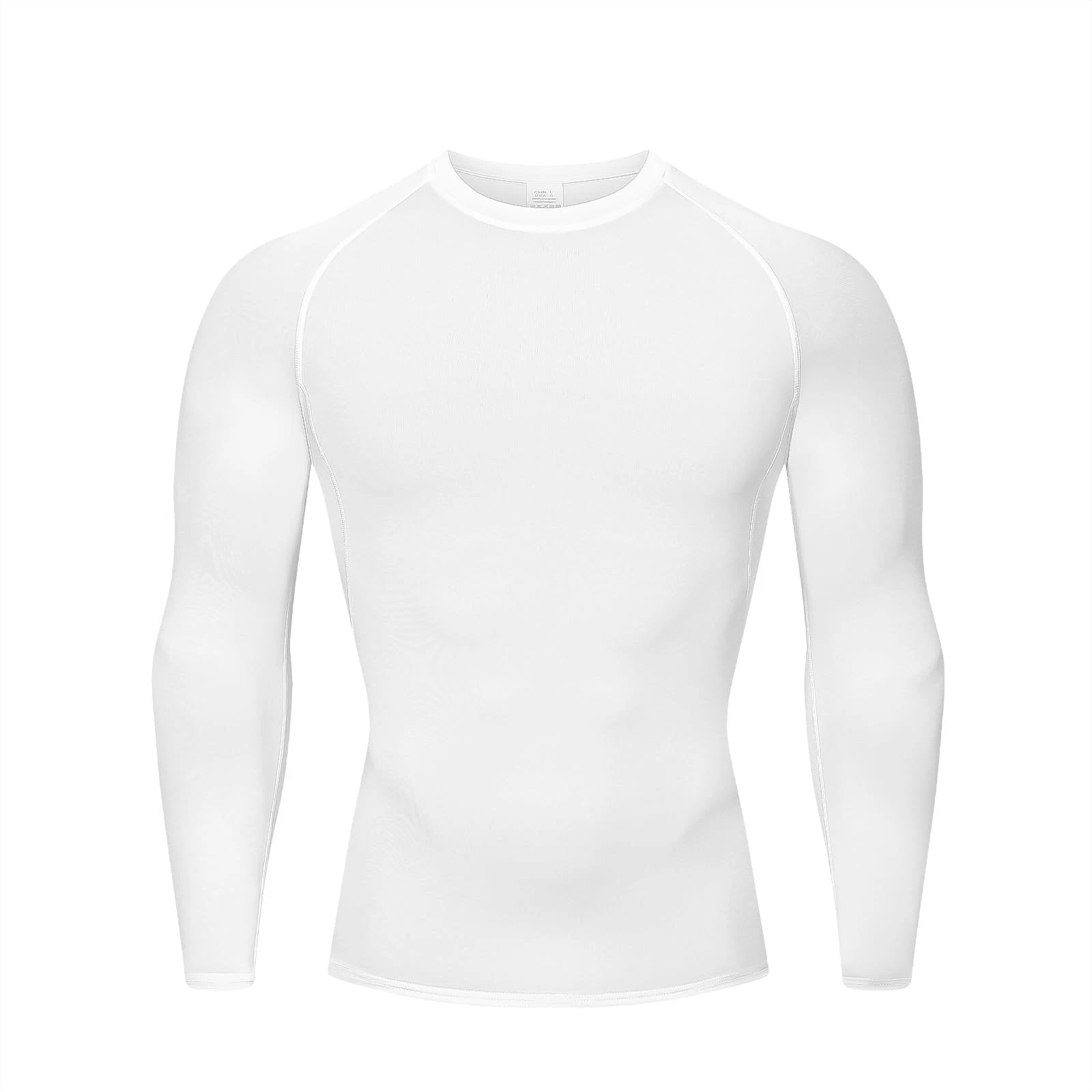 Compression shirt men's long sleeve functional shirt baselayer quick-drying...