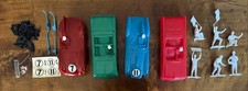 1960's Lot of Strombecker Slot Cars, Accessories, Parts & 2 Bodies 1/32