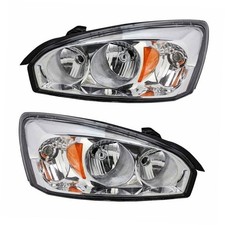 Headlight Assembly Set for 2004-2007 Chevy Malibu 2008 Malibu Classic