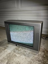 Toshiba 20AF45 20 Flat CRT TV Retro Gaming Component S-Video Composite FST PURE