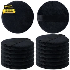 13 Pack 60Mm round Powder Puffs for Foundation Makeup Applicators, Soft Cotton S