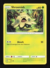 Shroomish 4/73 LP Shining Legends English Pokemon Card TCG