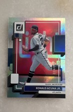 2022 Panini Donruss - Variation Ronald Acuña Jr. Season Stat Line Running /400