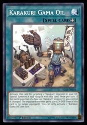 Karakuri Gama Oil IGAS-EN058 Common 1st Edition Yu-Gi-Oh! Card