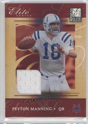 2004 Donruss Elite Series Silver Jerseys 50/150 Peyton Manning #ES-21 HOF 0d9