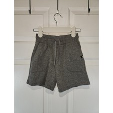 Boy's Sz S 6 7 Grey Athletic Shorts Pockets Elastic Waist by Wonder Nation