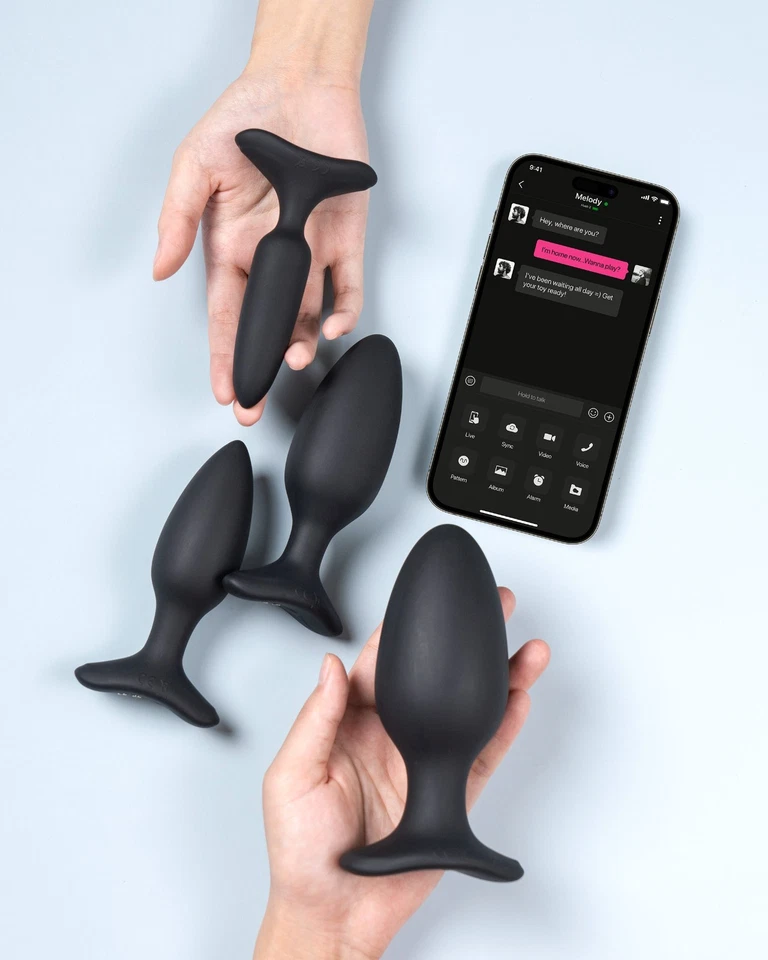 LOVENSE Hush 2 Butt Plug Vibrador Anal 1.75" Anal Plug Juguetes Sexuales + Lubricante LOVENSE Foto 4 de 4