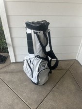 TaylorMade Golf Bag White Super Light 8 Sections