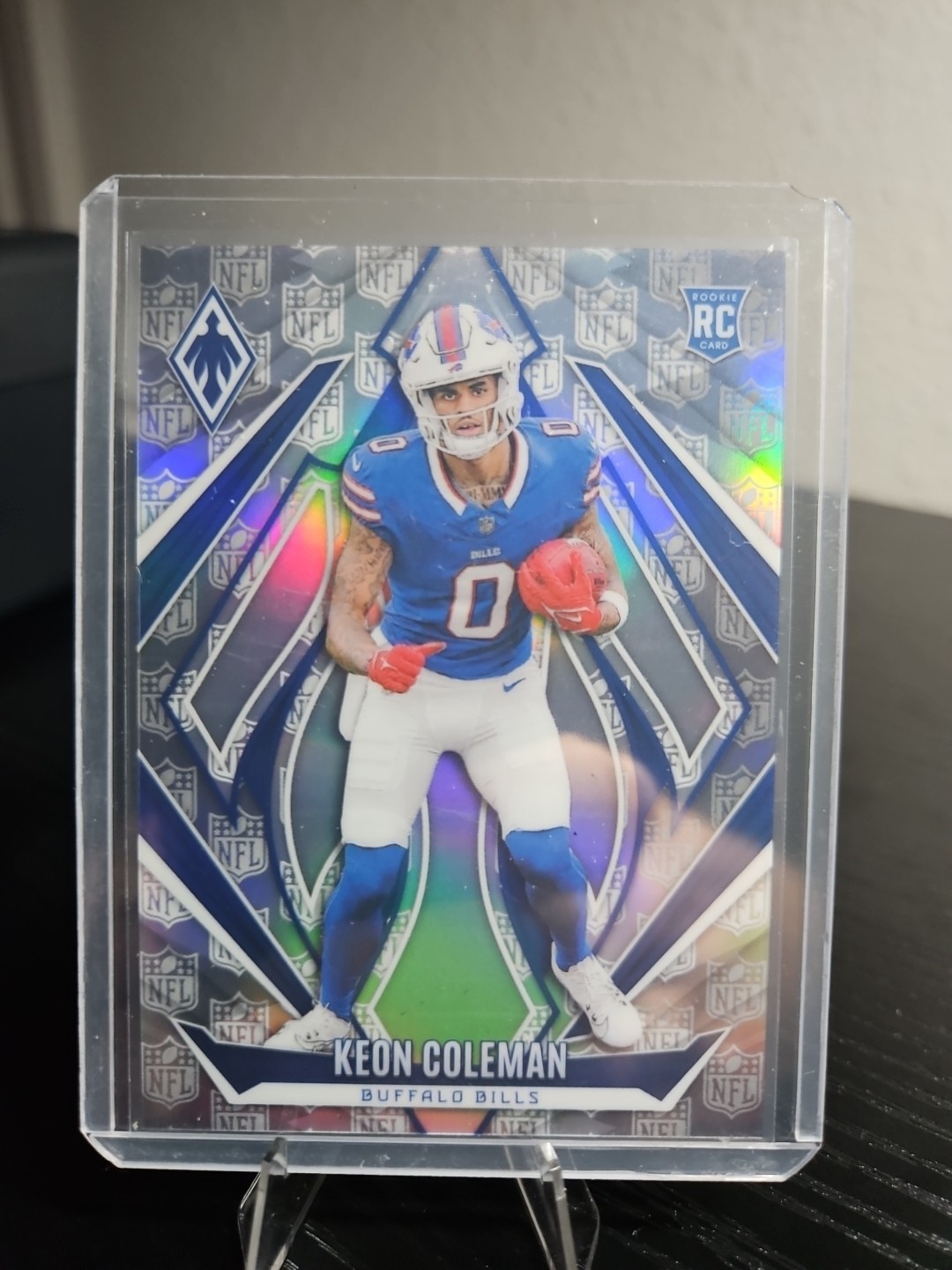 2024 Panini Phoenix - Rookies Keon Coleman #213 NFL Shield 134/150 (RC) Bills