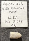 CIVIL WAR BULLET USA 44 CALIBER HENRY REPEATING RIFLE PEA RIDGE AR