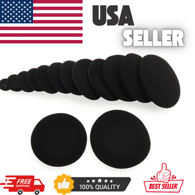 10x Ear Pads Replacement  Sponge Cover Headphones Earphones Headset Foam Cushion