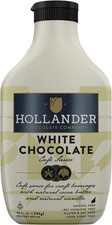White Chocolate Café Sauce by Hollander Chocolate Co. | Gourmet White Chocolate