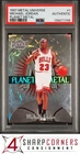 1997 METAL UNIVERSE PLANET METAL #1 MICHAEL JORDAN HOF POP 4 PSA AUTHENTIC