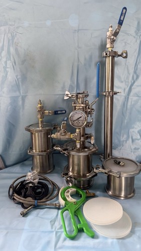 Closed Loop Extraction Kit - Botanical Extractor - Stainless Steel - Barely Used
