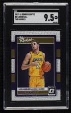 2017-18 Panini Donruss Optic The Rookies Lonzo Ball #2 SGC 9.5 Mint+ 04w9