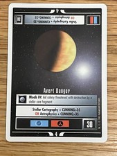 Star Trek CCG 1E Introductory Two-Player Set Avert Danger