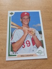 1991 Upper Deck - Top Prospect Mike Lieberthal #67 (RC)