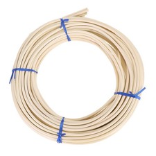 Round Reed Spline 65ft Cane Webbing Roll for Basket Weaving Wooden
