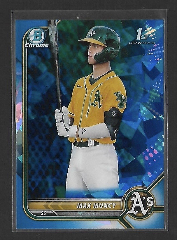 2022 Bowman Chrome - Max Muncy #BCP-89 Sapphire