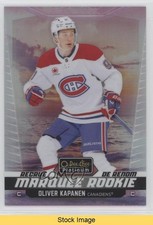 2024-25 O-Pee-Chee Platinum Marquee Rookies Sunset Oliver Kapanen #280 READ 0x84