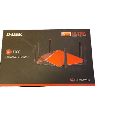 D-Link AC3200 Ultra Tri-Band Wi-Fi Router 6 High Performance Beamforming
