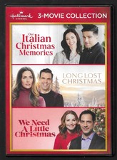Hallmark Channel 3-Movie Collection DVD, 2022 Christmas