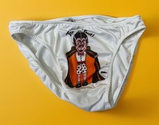 Vtg Bikini Bottom Fun Bikinis His Hers Comme Ci Comme Ca OSFM Halloween Vampire