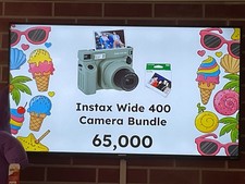 Fujifilm Instax wide 400 Instant Camera Bundle brand new read the description 