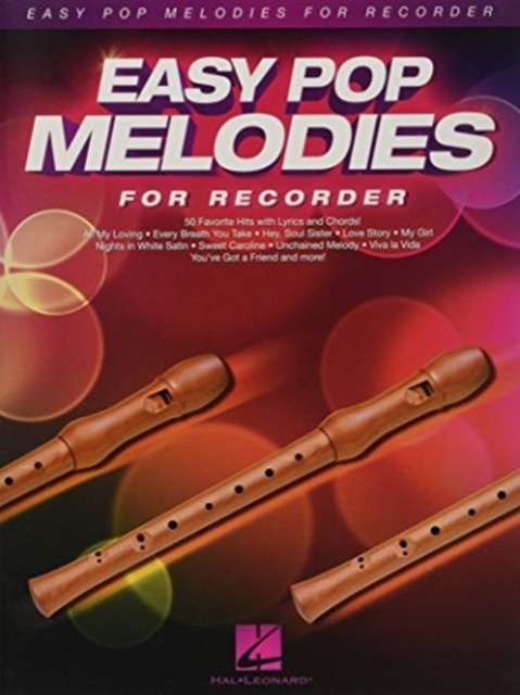 Easy Pop Melodies by Hal Leonard Publishing Corporation (Book)