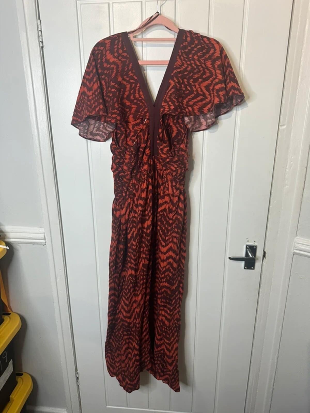 Ladies beautiful size 14 cut out long mxi dress monsoon image 6