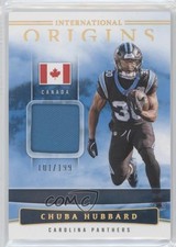 2025 Panini Origins International Origins 101/199 Chuba Hubbard #IO-CHD 1z6