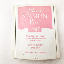 Stampin Up Ink Pad Pretty in Pink Retired Classic Design AS IS