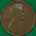 1909-VDB Lincoln Wheat Cent Very Fine VF Coin #37512